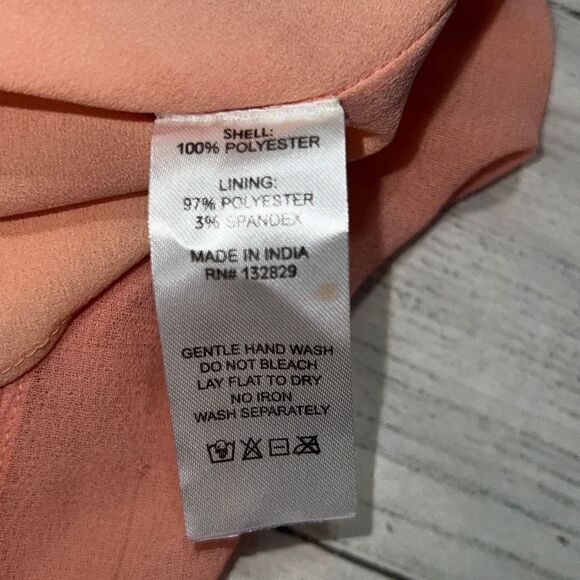 NBD Torren Mini Dress Sorbet Pink Cut Out Crystal Accent Waist Revolve sz L NEW - Picture 9 of 11